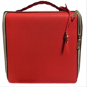 NWOT Estee Lauder Red Travel Makeup/Toiletry Bag